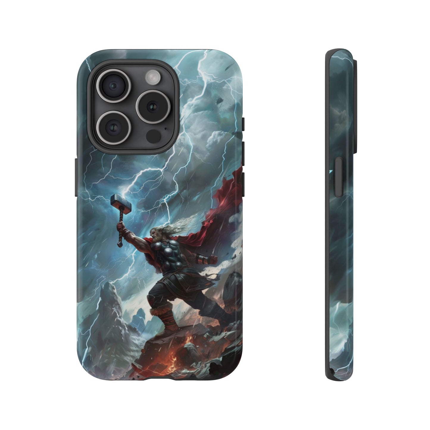 Thor Lightning Storm - Tough iPhone Case