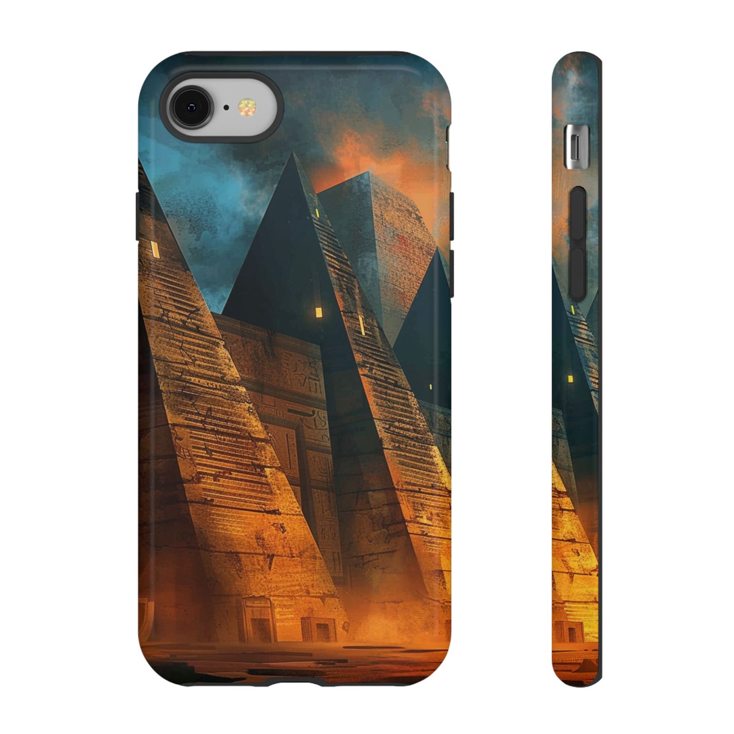 Ancient Egyptian Pyramids Sunset - Tough iPhone Case