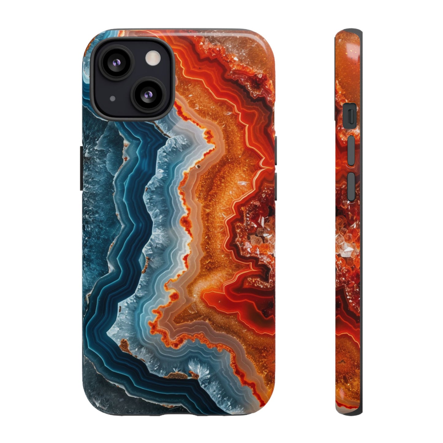 Molten Agate Veins – Tough iPhone Case