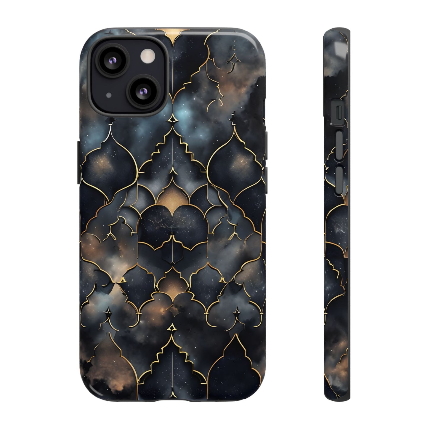 Celestial Mosaic: Cosmic Elegance Phone Case - iPhone, Google Pixel, Samsung Galaxy