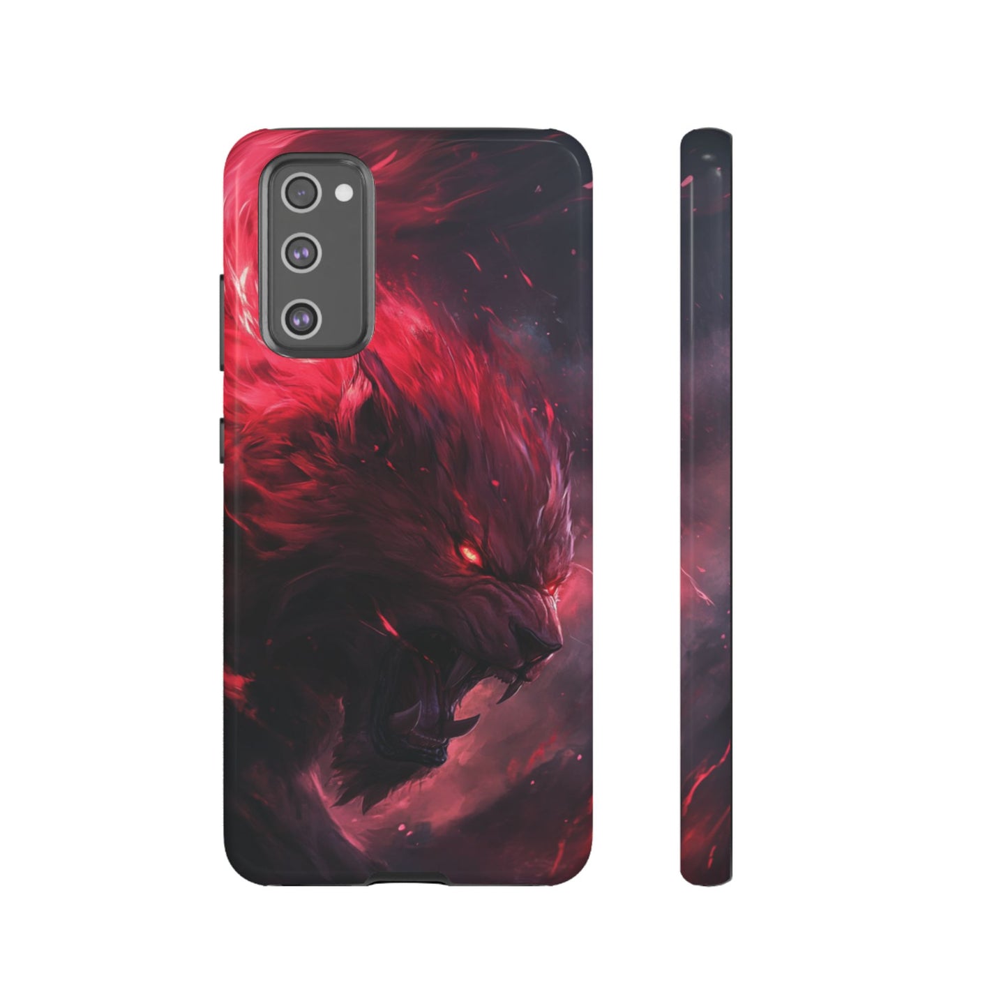 Fiery Wolf Spirit – Tough Samsung Galaxy Case
