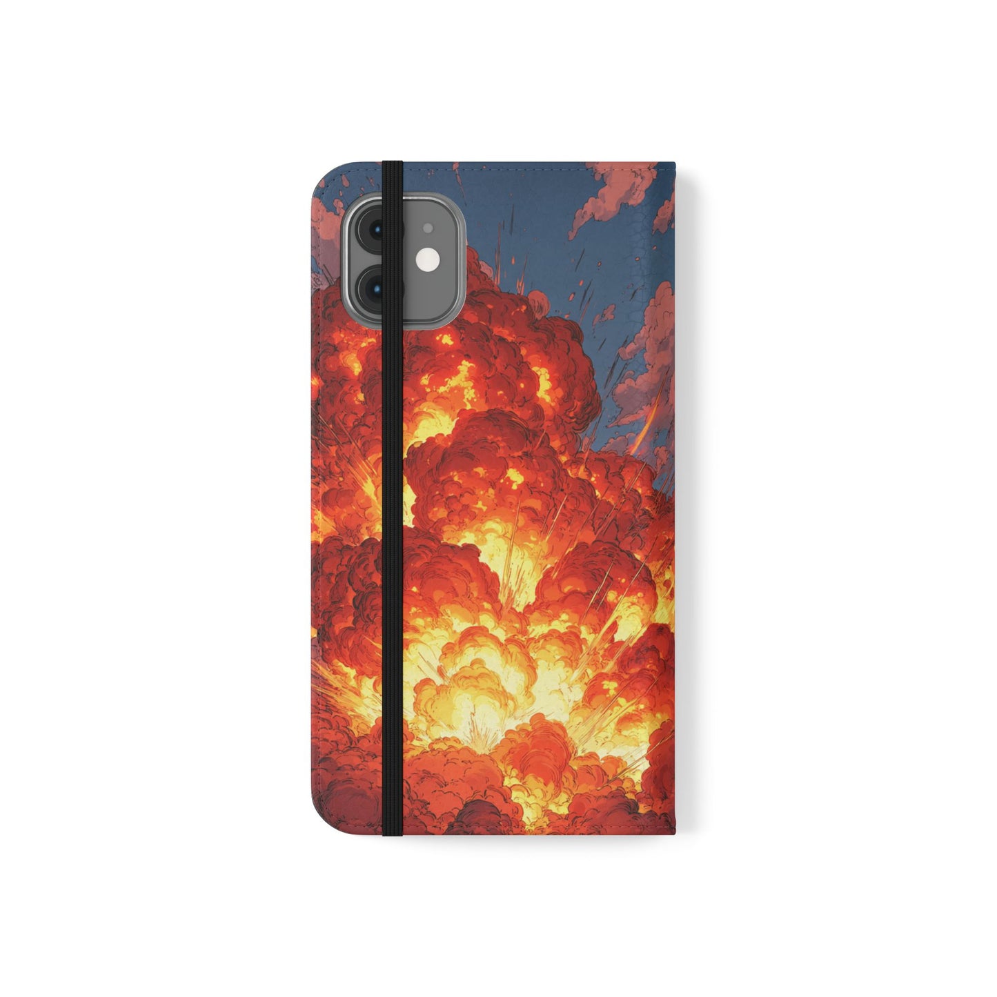 Comic Explosion - Wallet Flip Case