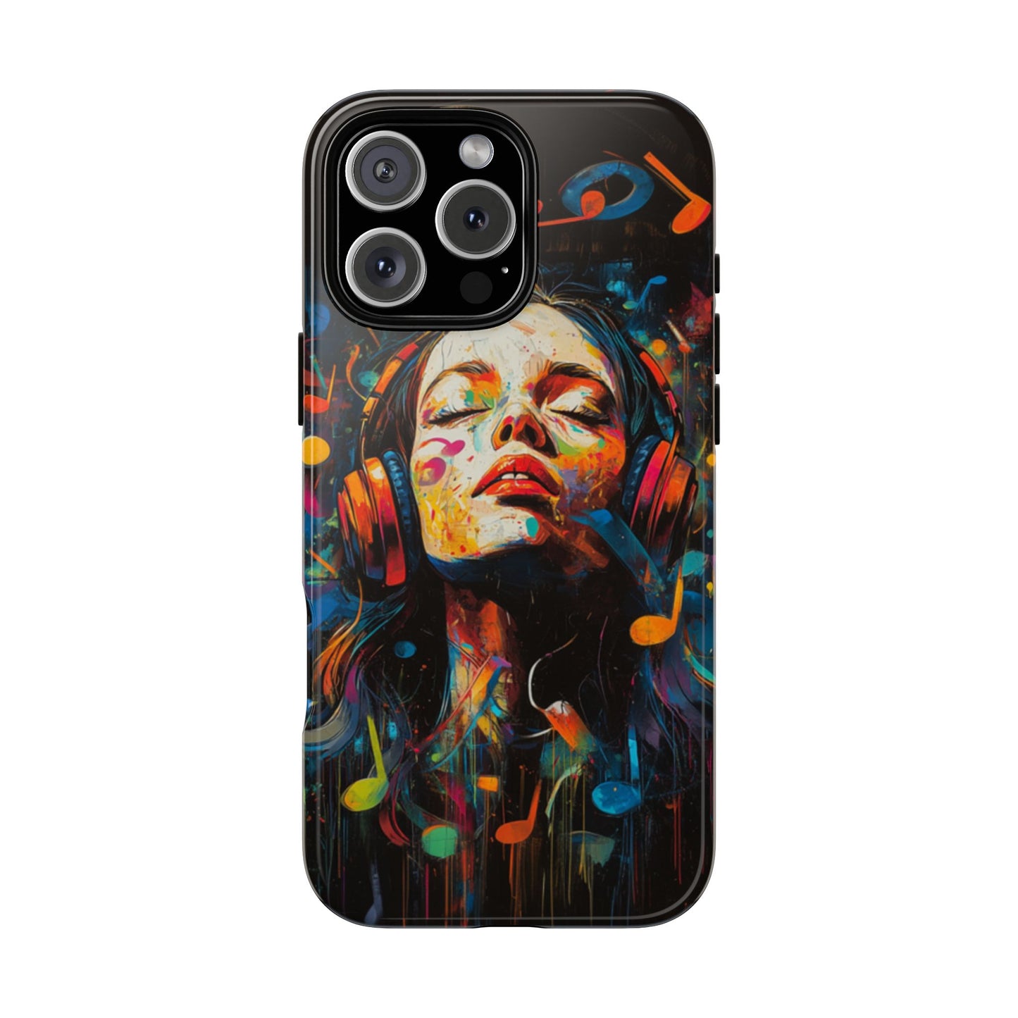 Vivid Musical Energy Graffiti Art Phone Case - iPhone, Google Pixel, Samsung Galaxy