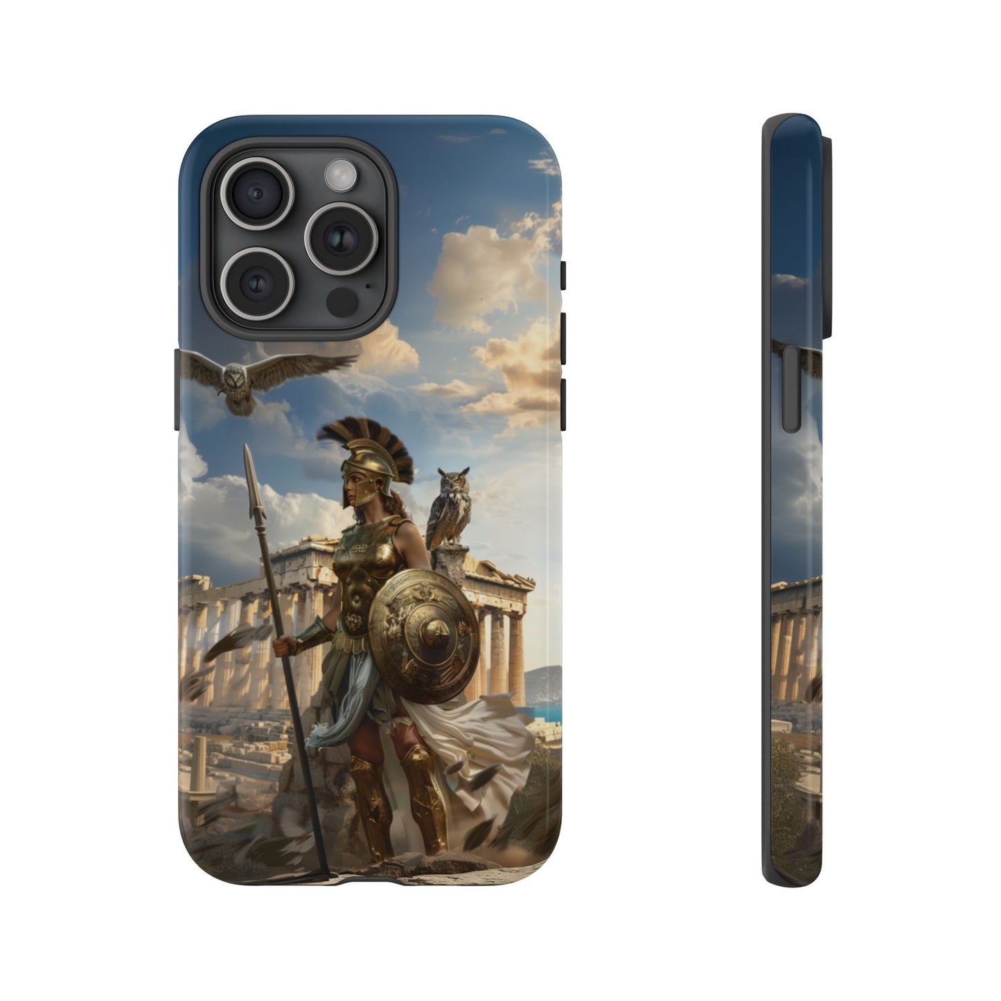 Athena Parthenon Valor - Tough iPhone Case