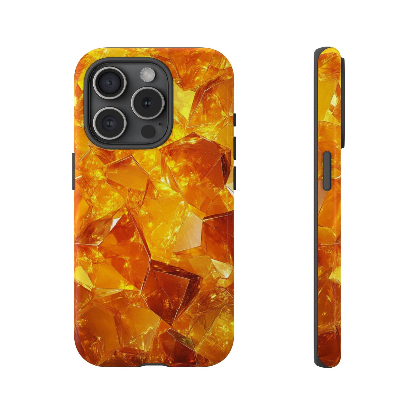 Amber Crystal Shards – Tough iPhone Case