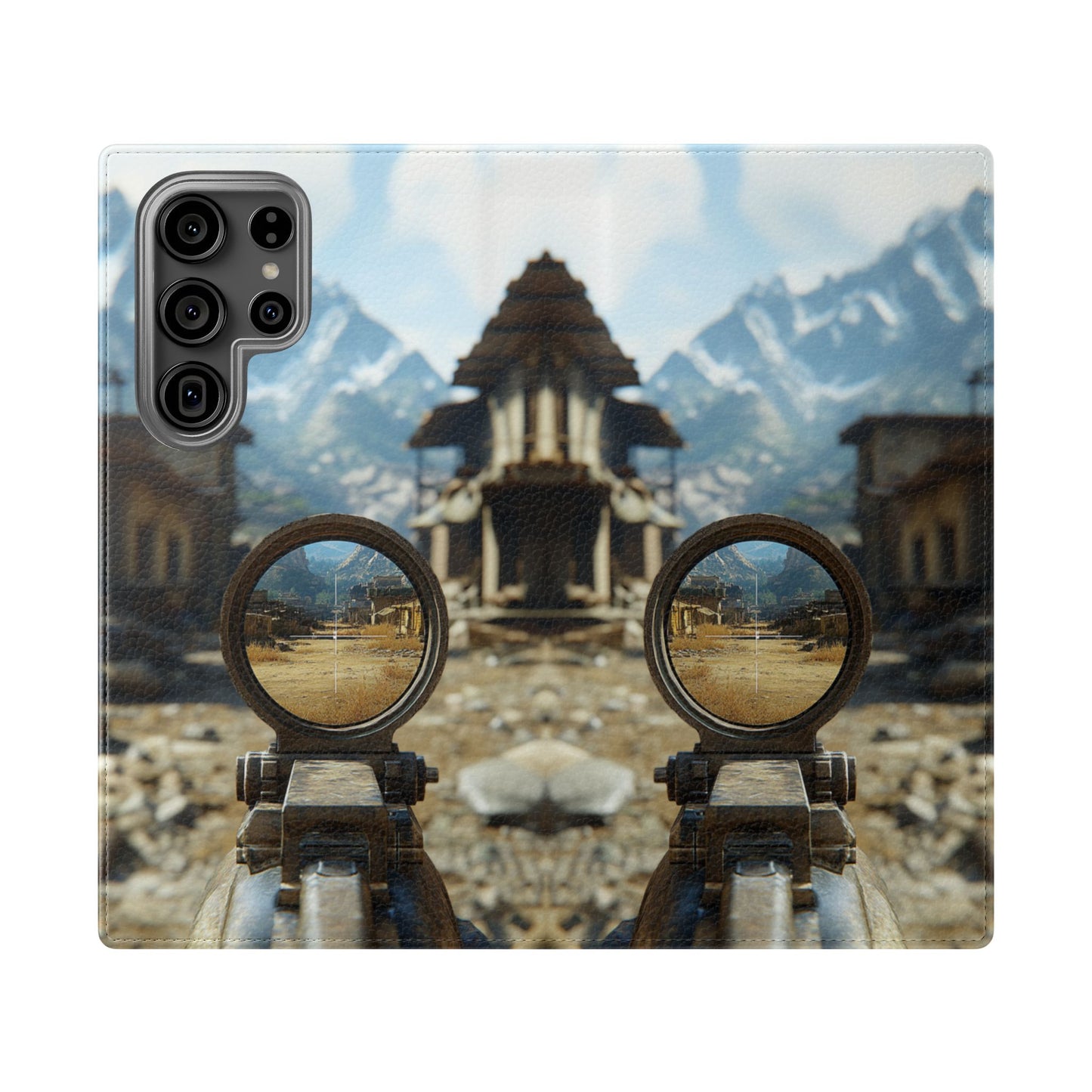 Desert Sniper Focus - Wallet Flip Case
