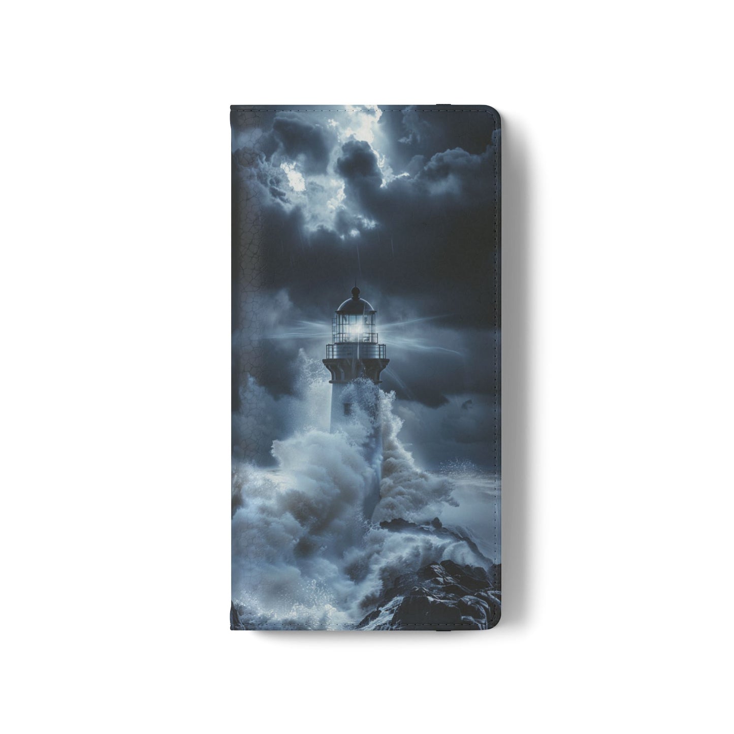 Stormbound Lighthouse - Wallet Flip Case