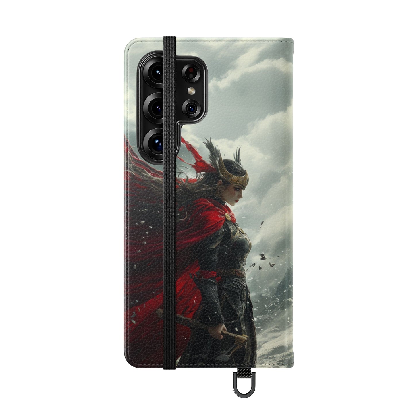 Freya Crimson Valkyrie - Wallet Flip Case