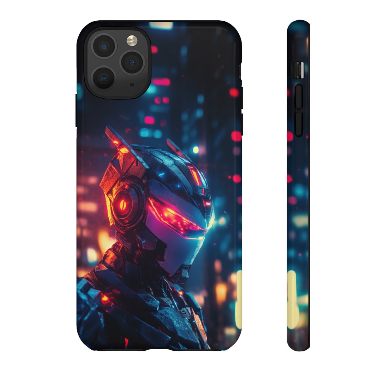 Neon Cyborg - Tough iPhone Case