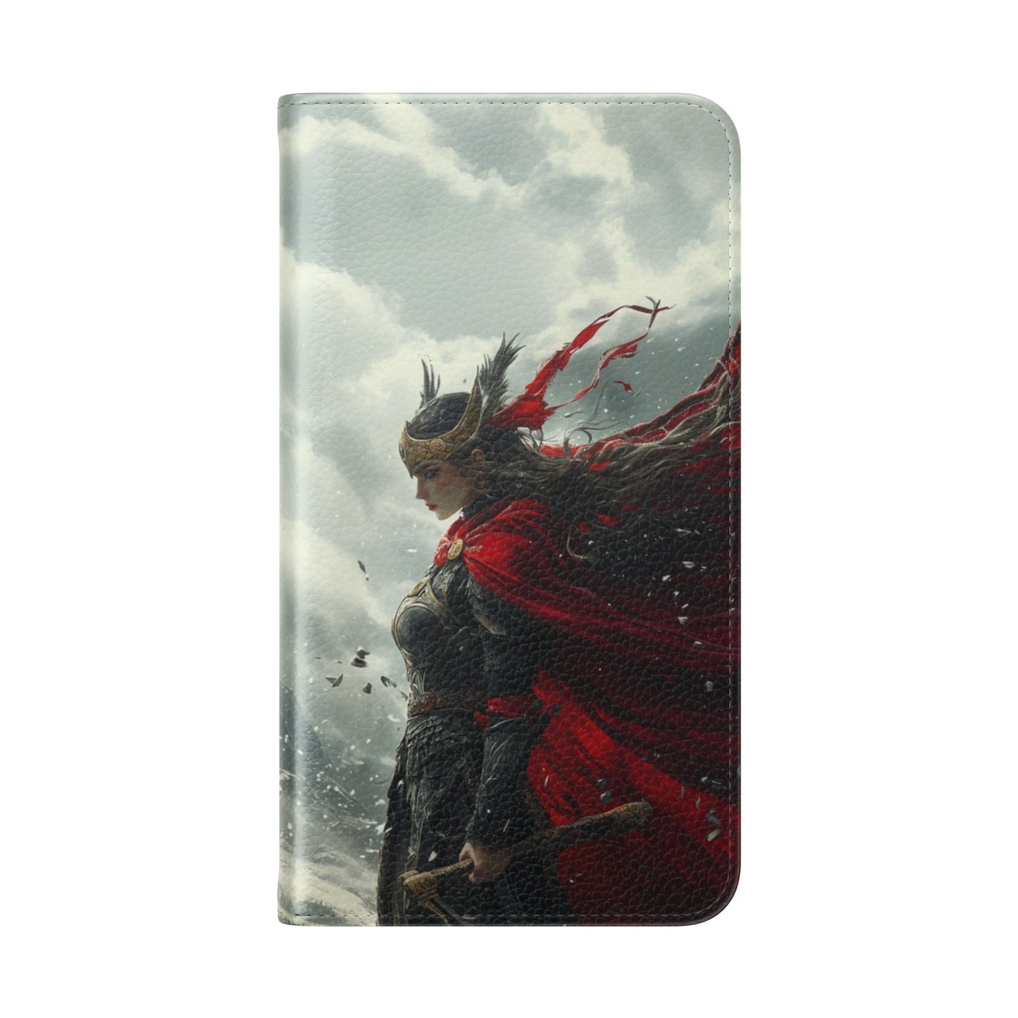 Freya Crimson Valkyrie - Wallet Flip Case