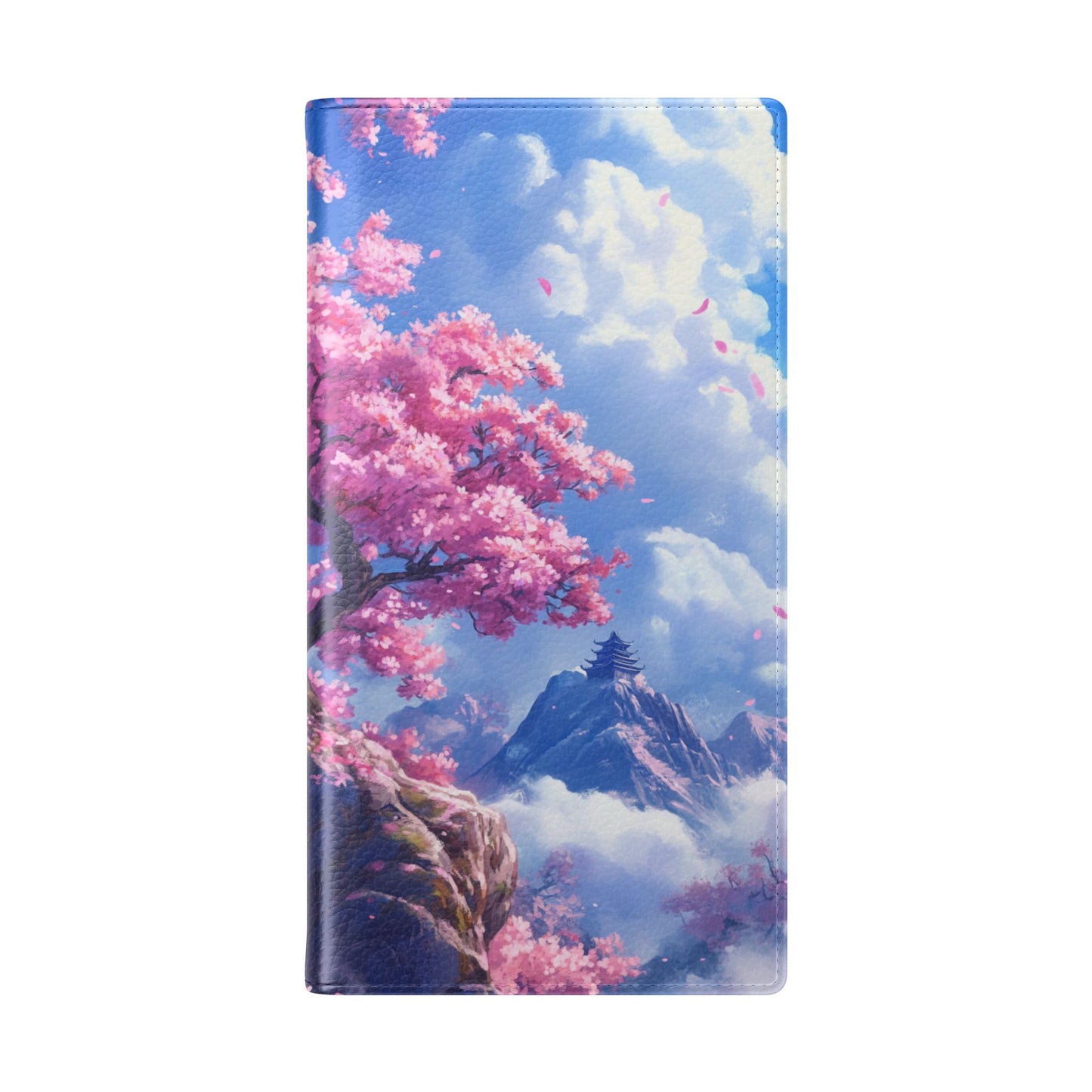 Sakura Sky Temple - Wallet Flip Case