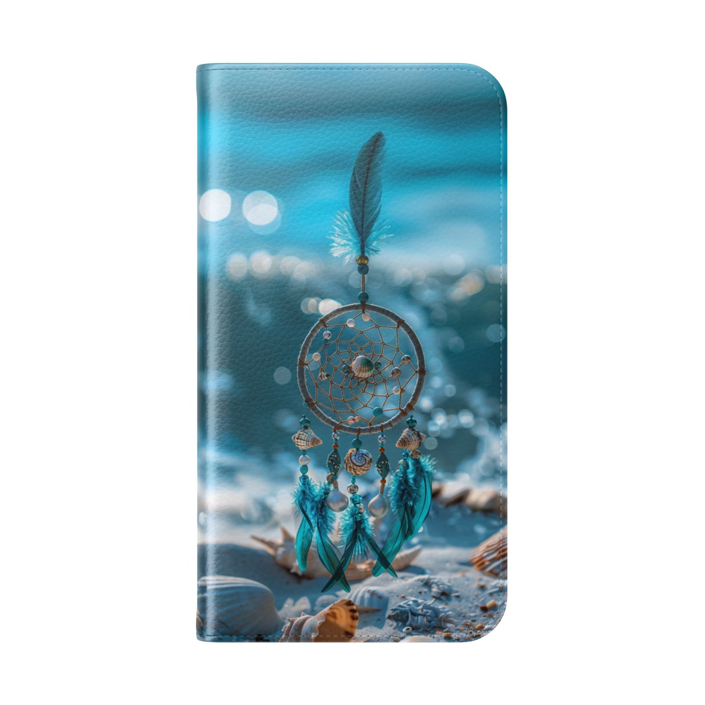 Ocean Beach Dreamcatcher - Wallet Flip Case