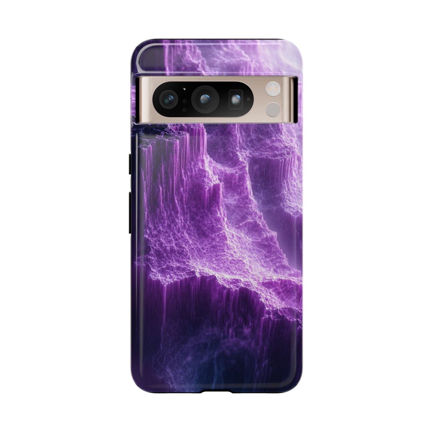 Purple Crystal Canyon - Tough Google Pixel Case