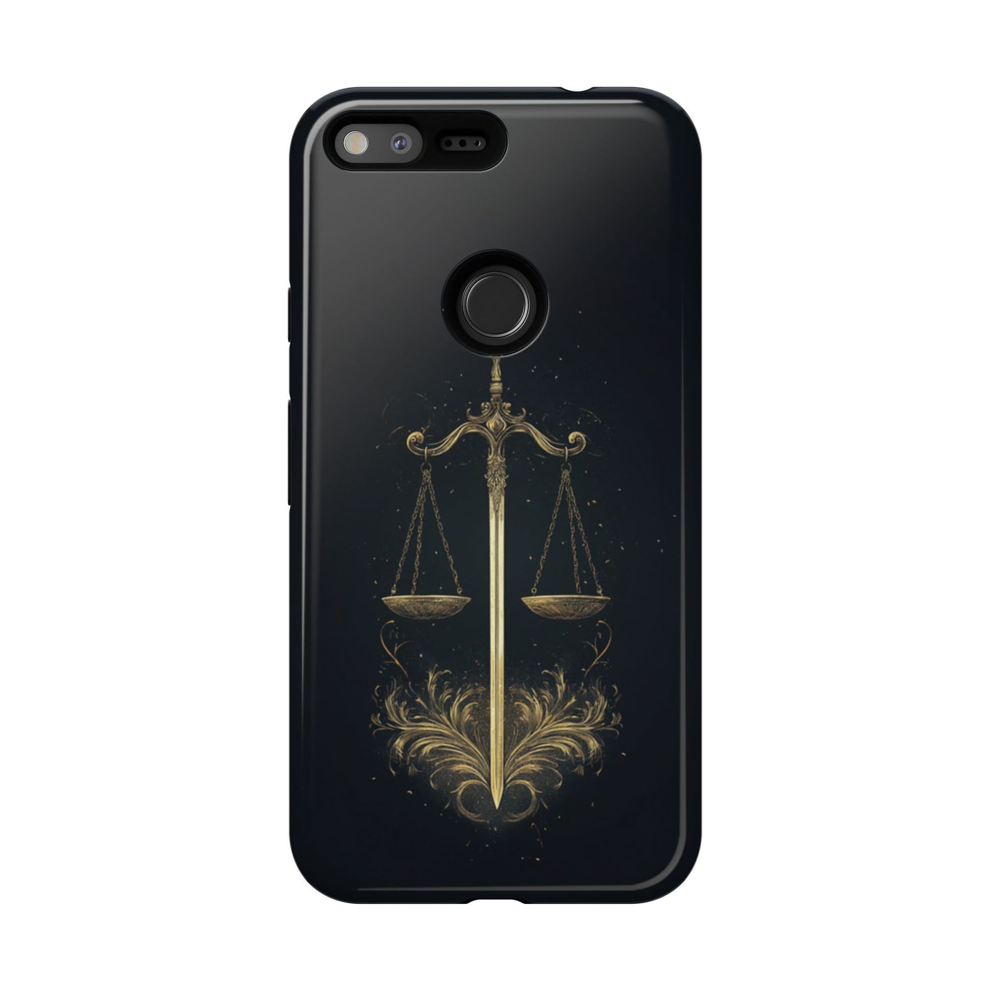 Libra Gilded Balance – Tough Google Pixel Case