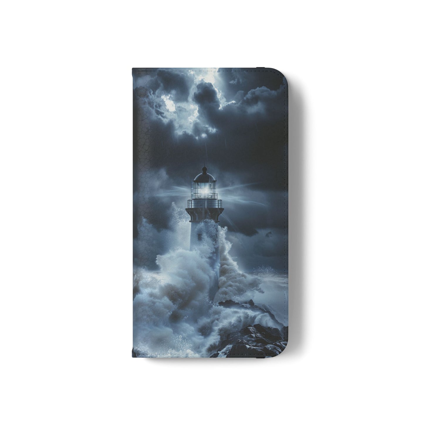 Stormbound Lighthouse - Wallet Flip Case