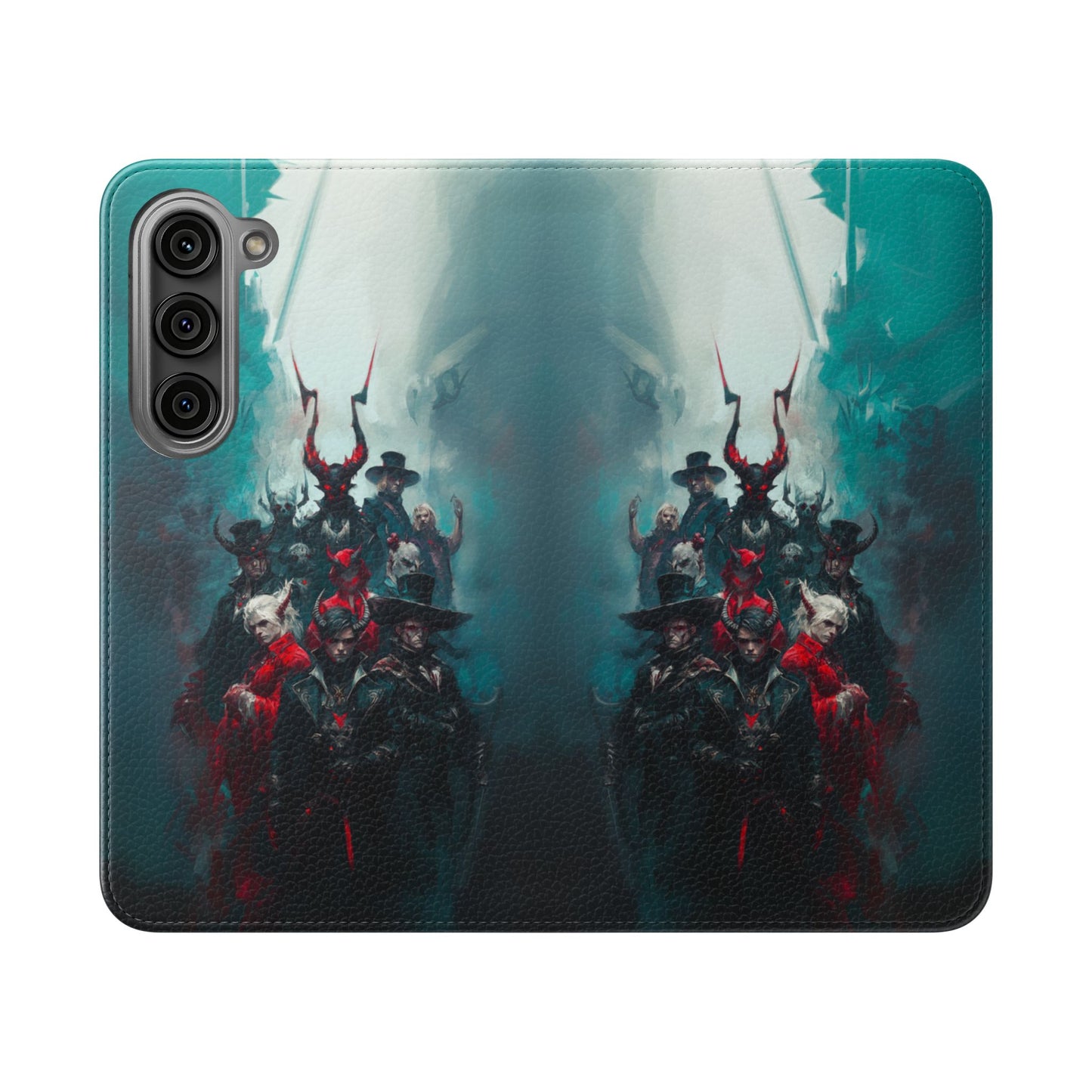 Dark Fantasy Demon Hunters - Wallet Flip Case