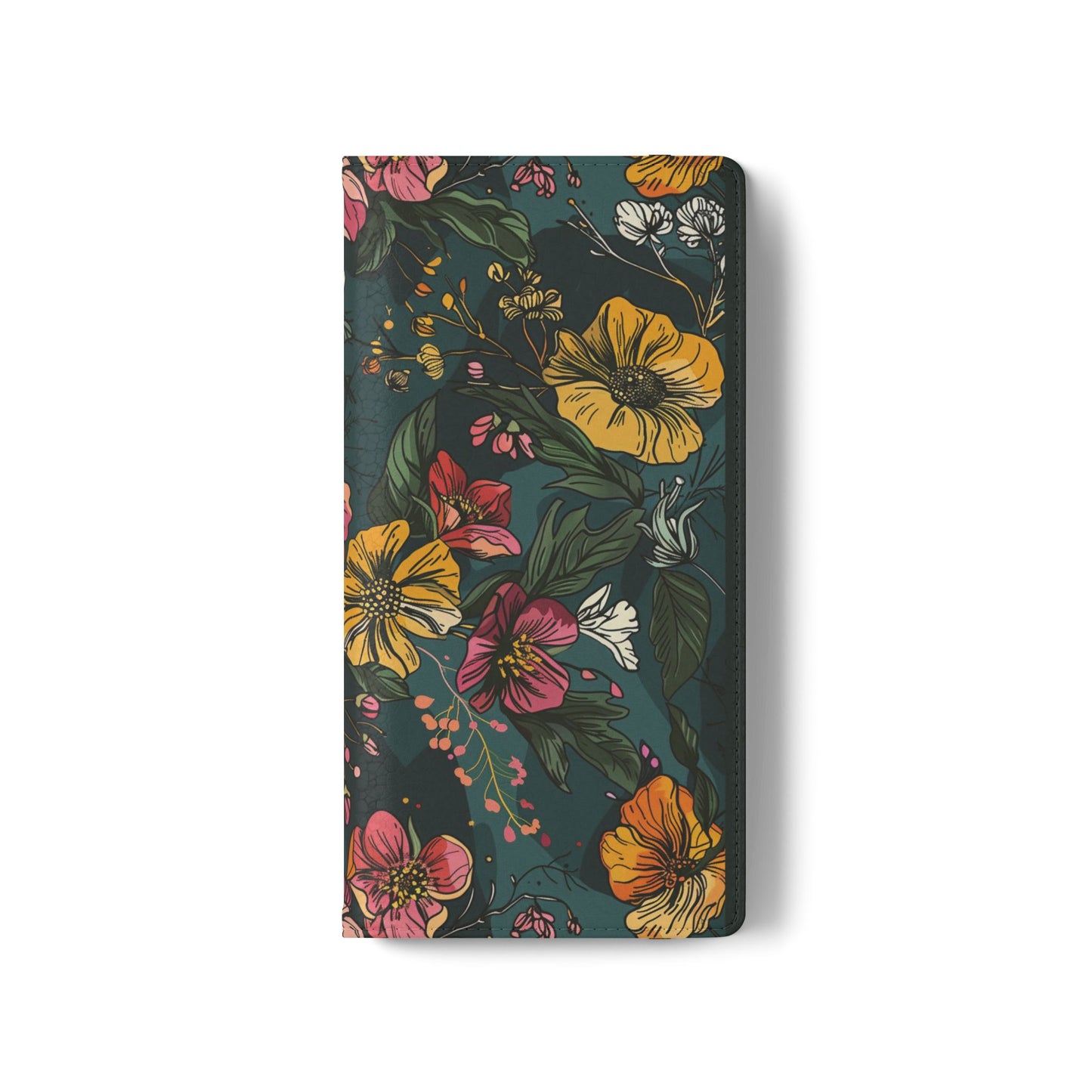 Vintage Floral Bloom - Wallet Flip Case