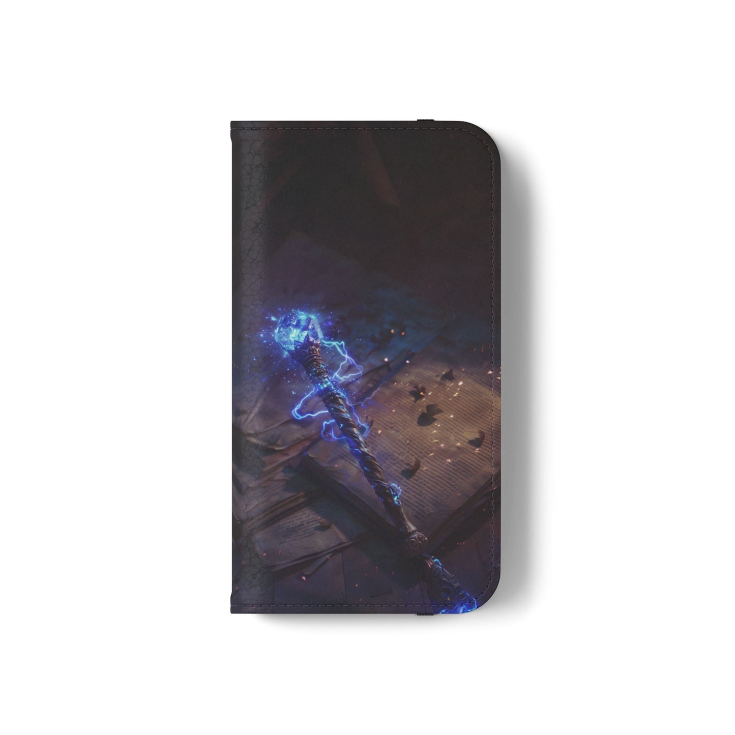Lightning Staff - Wallet Flip Case