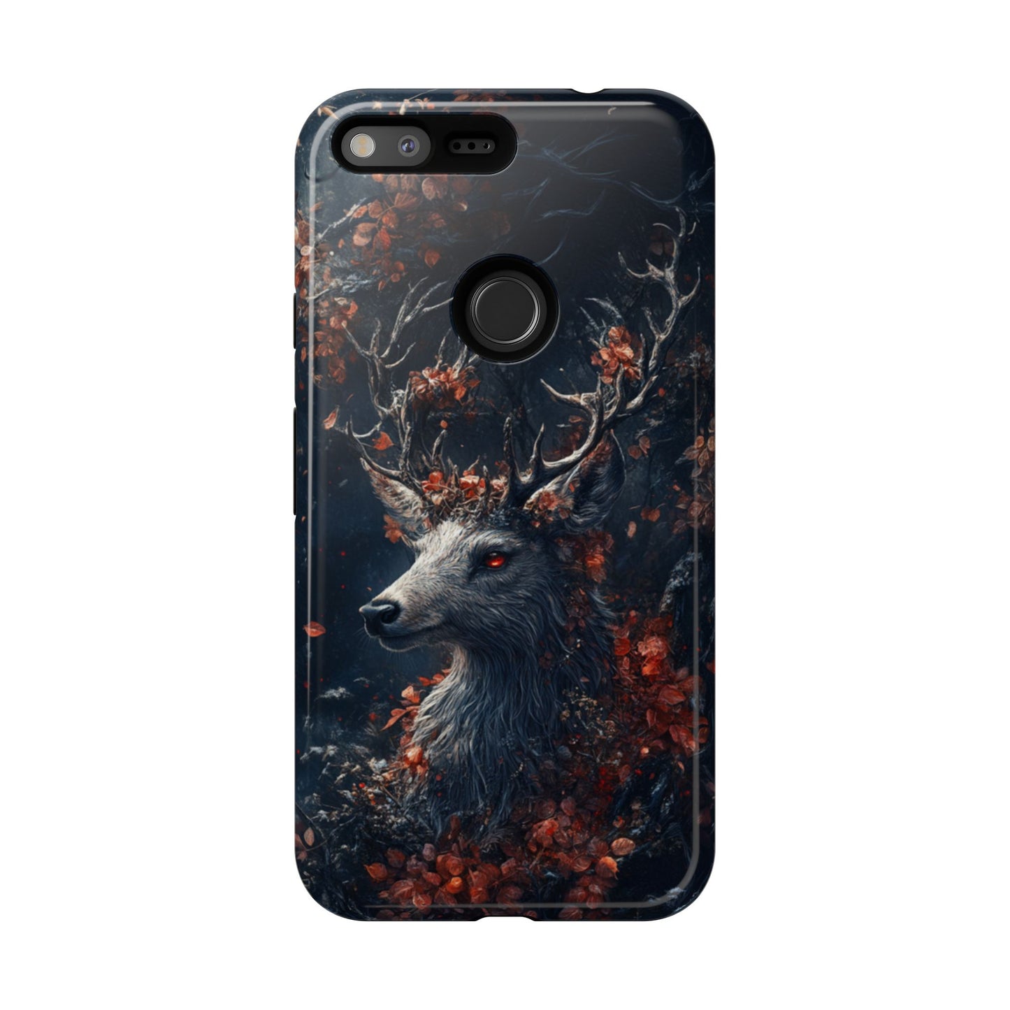 Crimson Stag Blossom – Tough Google Pixel Case