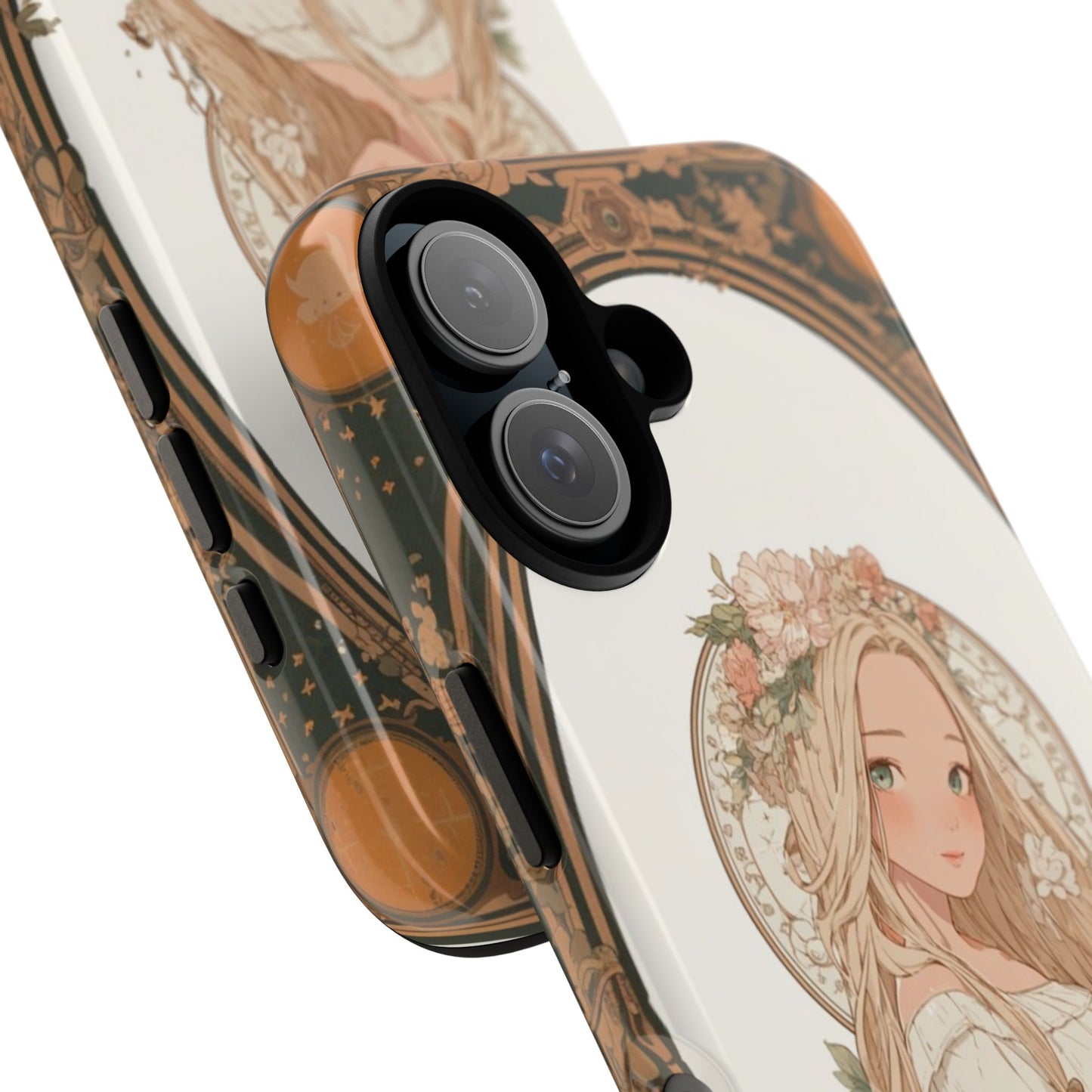 Taurus Floral Maiden - Tough iPhone Case