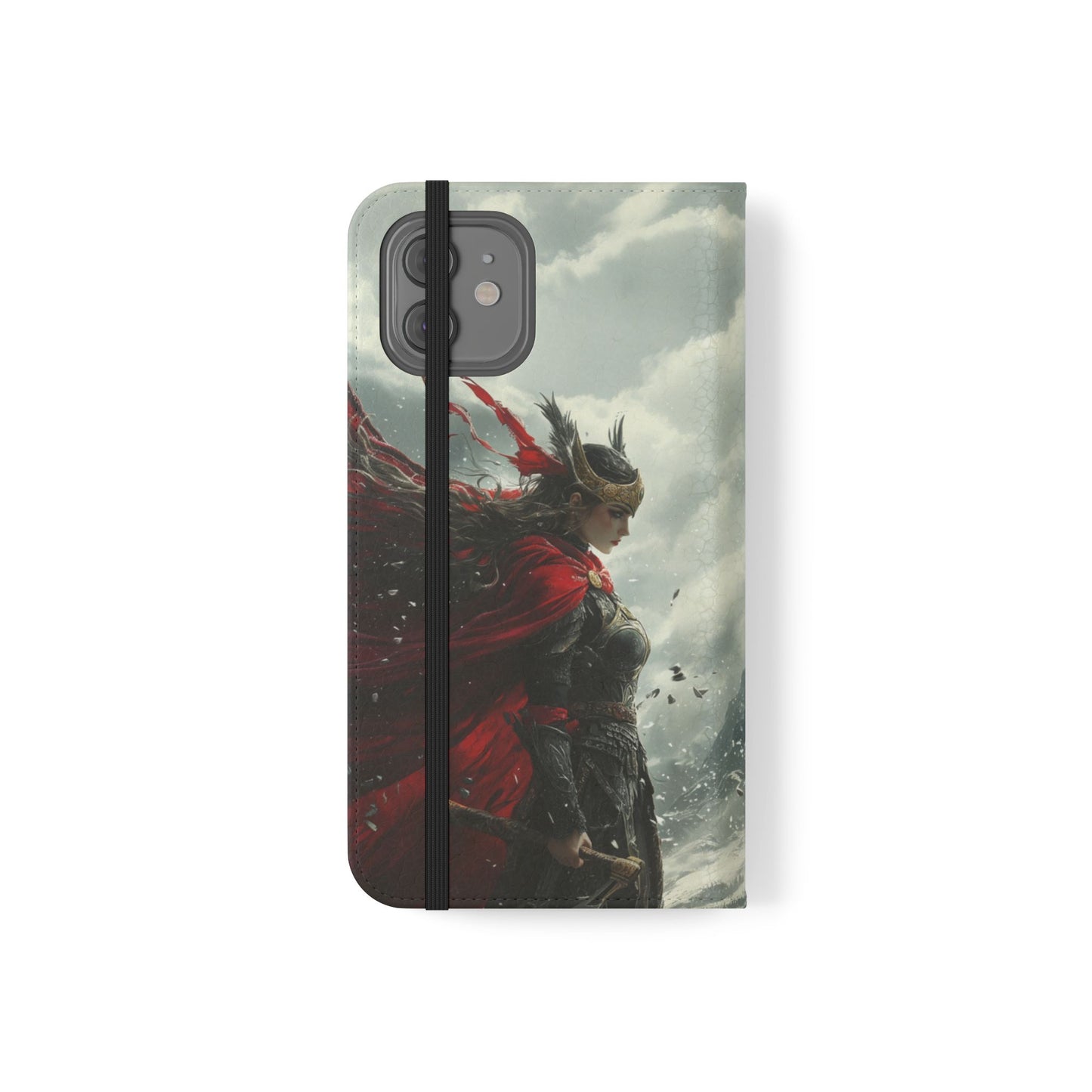 Freya Crimson Valkyrie - Wallet Flip Case