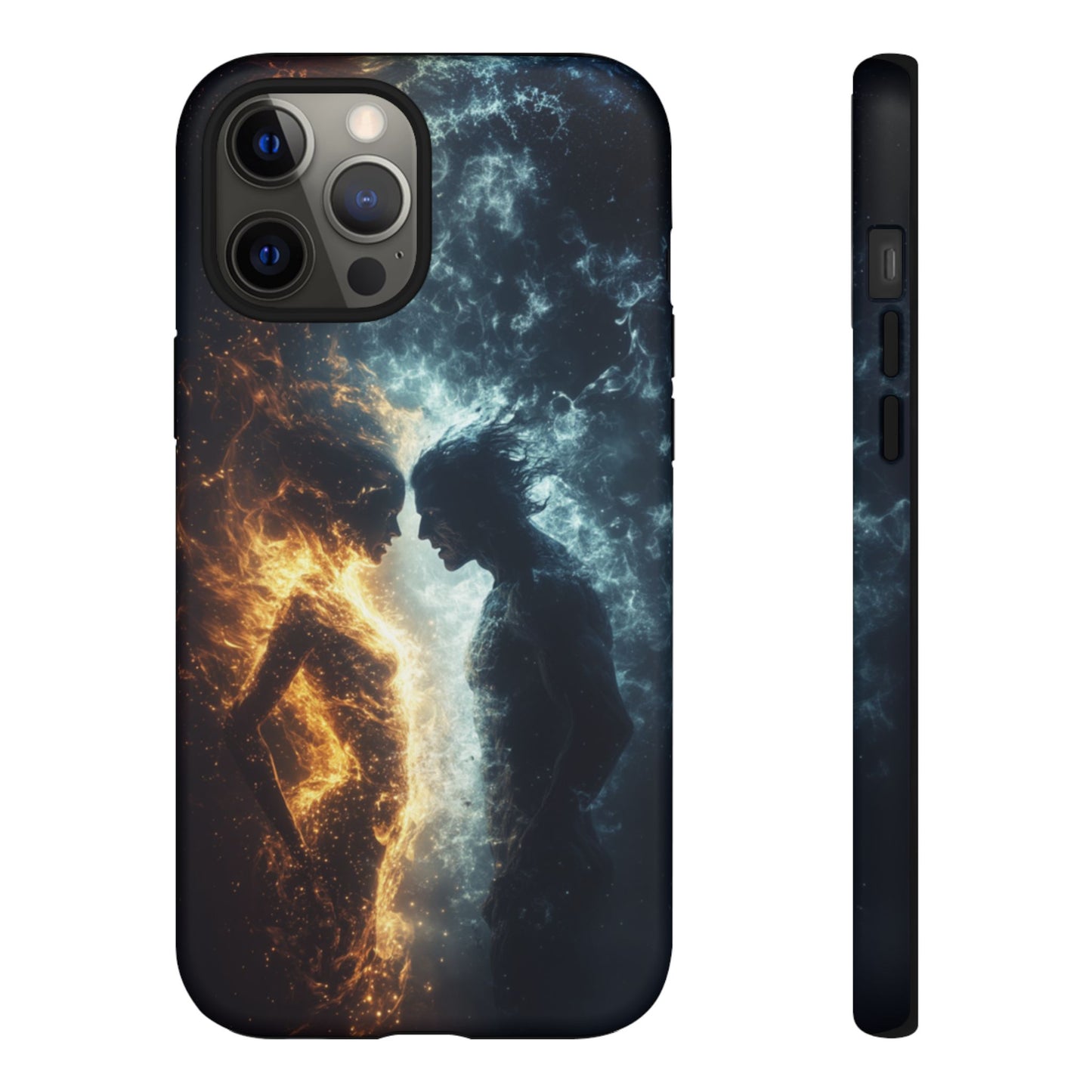 Fire & Frost Lovers - Tough iPhone Case