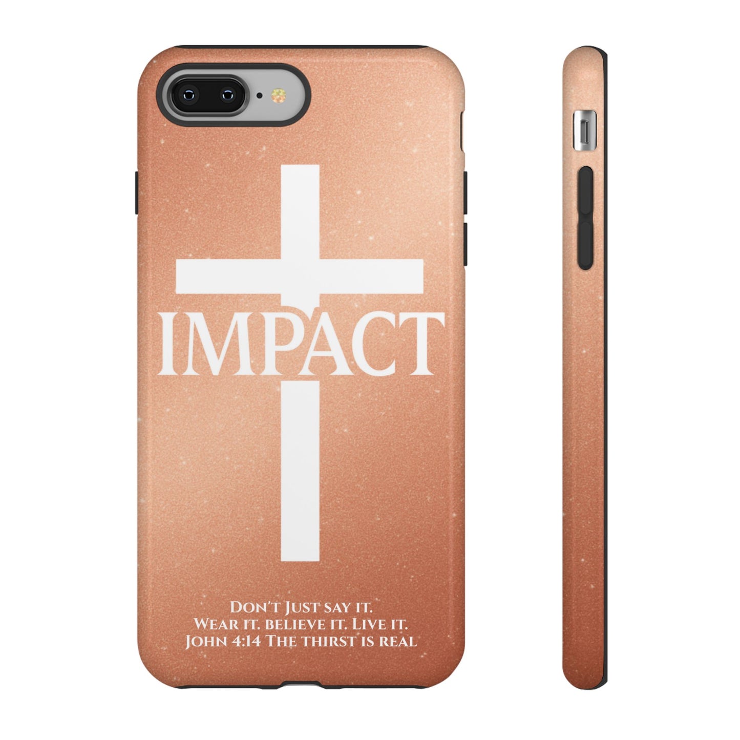 Impace Rose Gold - Tough iPhone Case