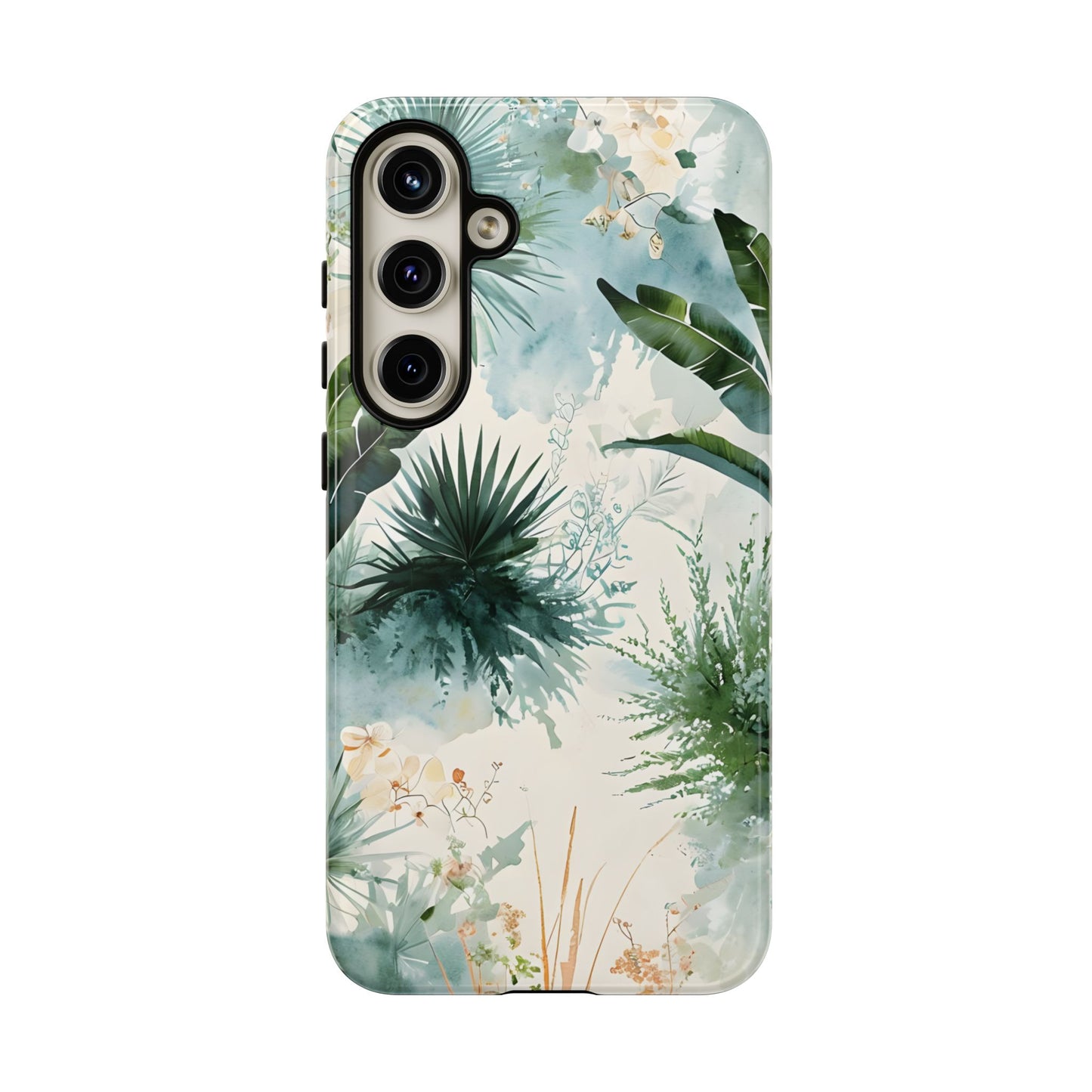 Tropical Botanical Watercolor - Tough Samsung Galaxy Case