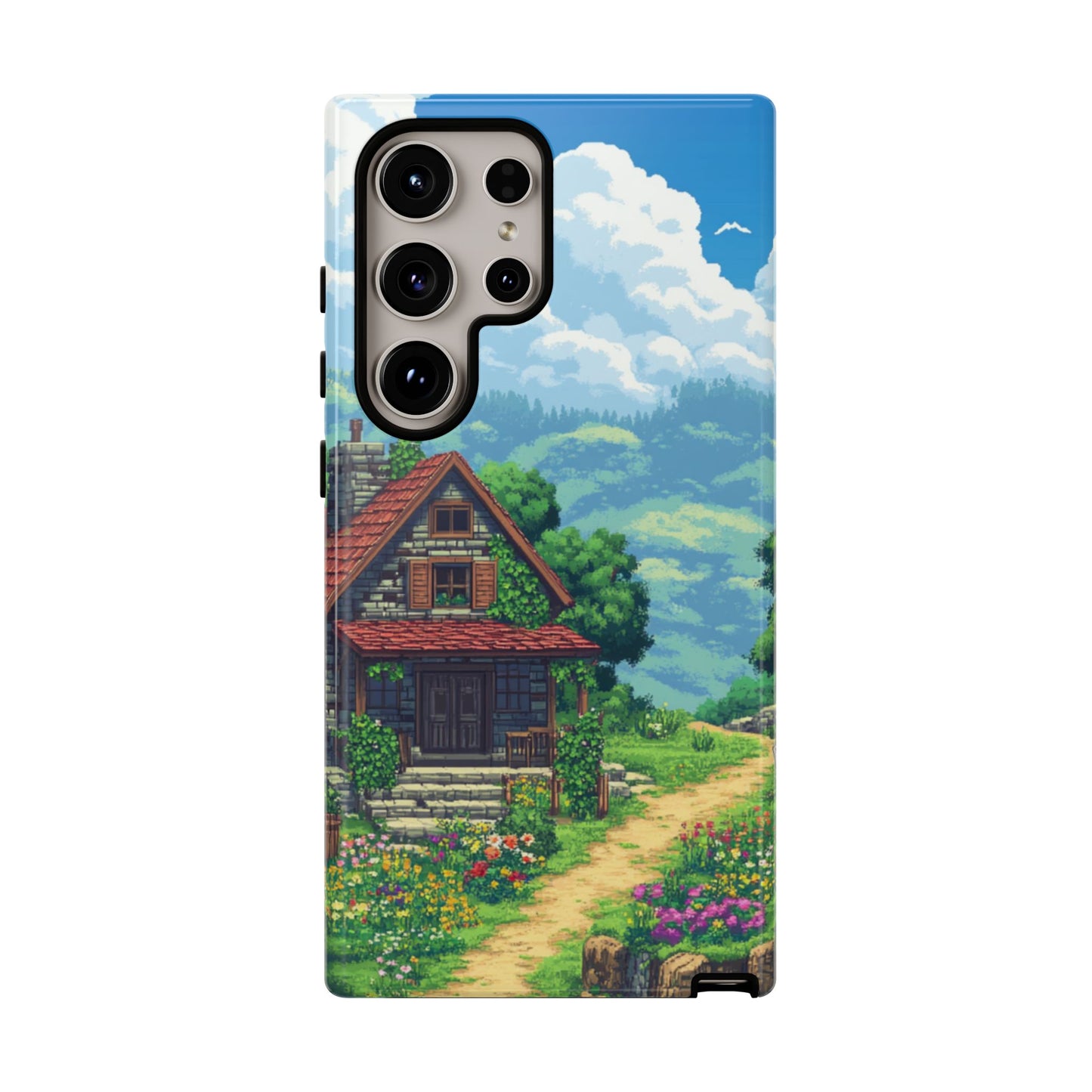 Retro Cottage Escape – Tough Samsung Galaxy Case
