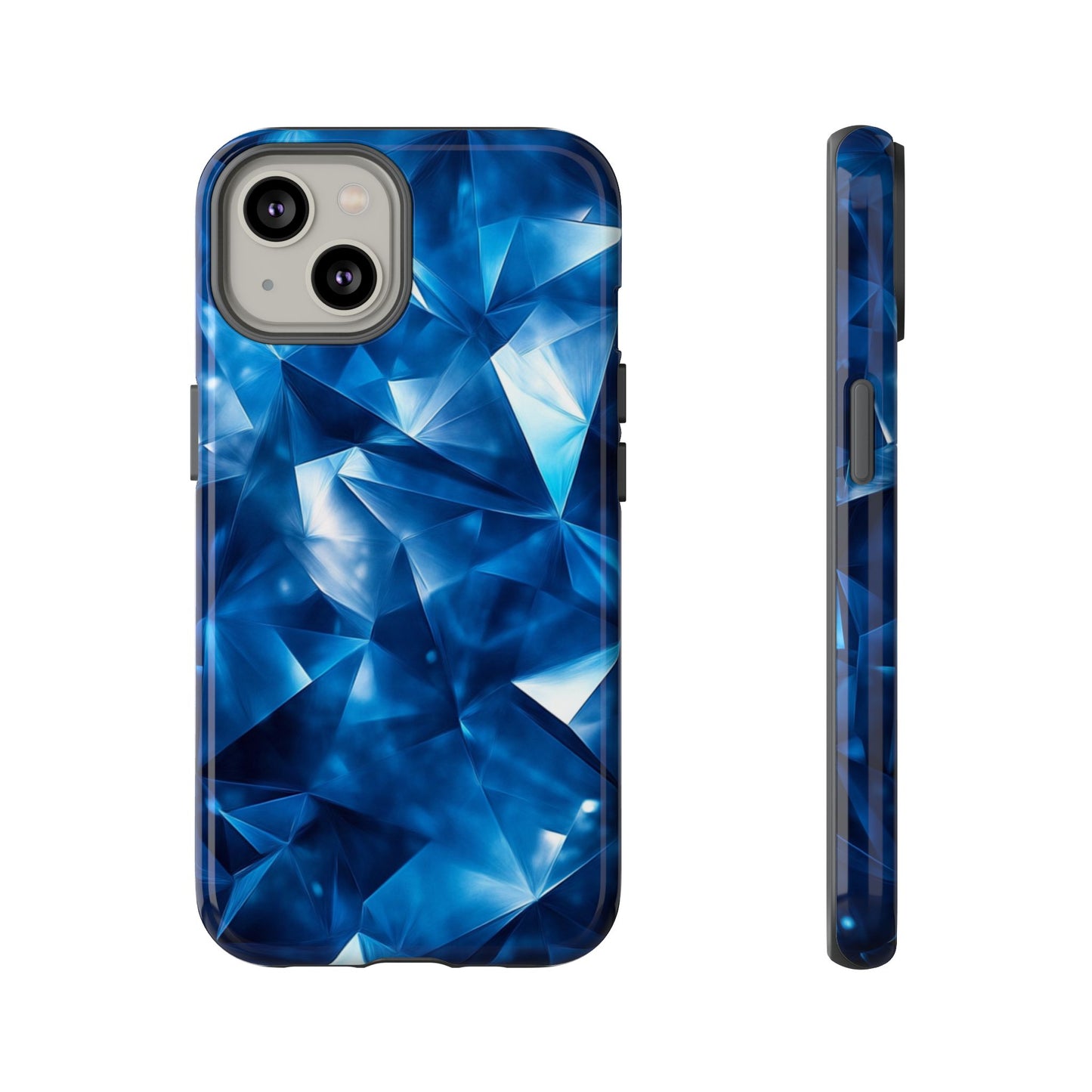 Sapphire Crystal Shards - Tough iPhone Case