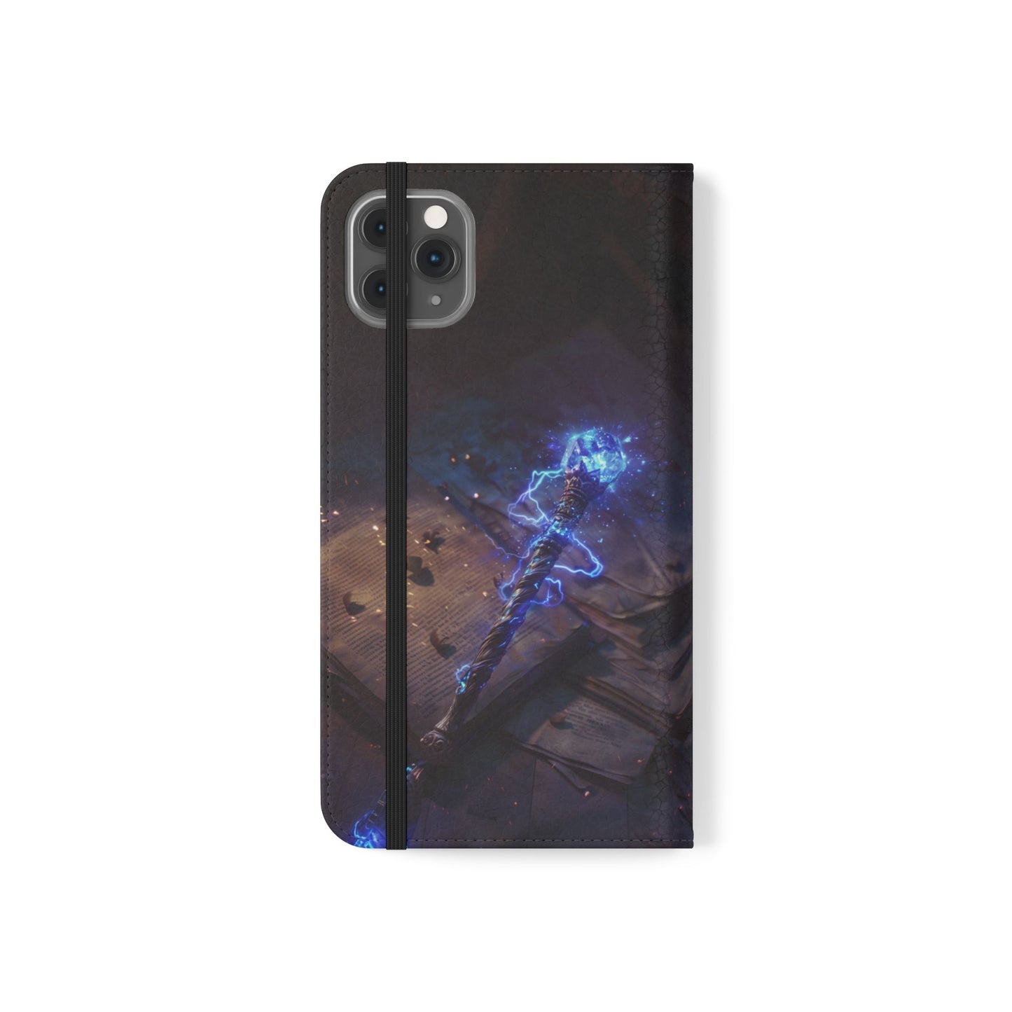 Lightning Staff - Wallet Flip Case