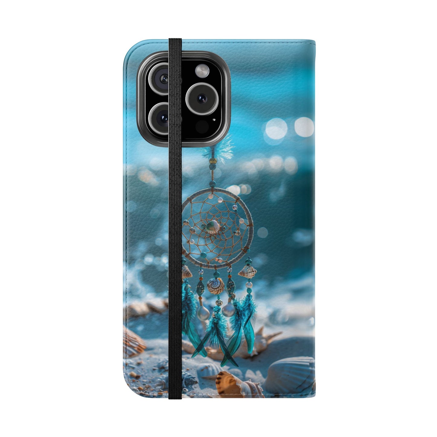 Ocean Beach Dreamcatcher - Wallet Flip Case