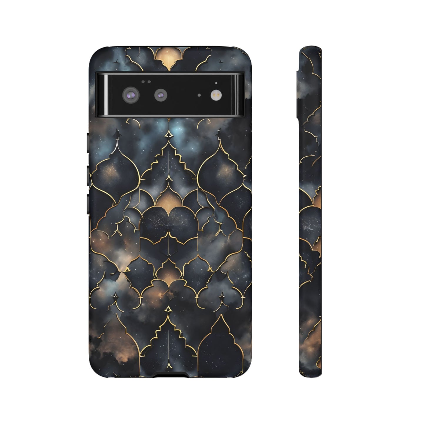 Celestial Mosaic: Cosmic Elegance Phone Case - iPhone, Google Pixel, Samsung Galaxy