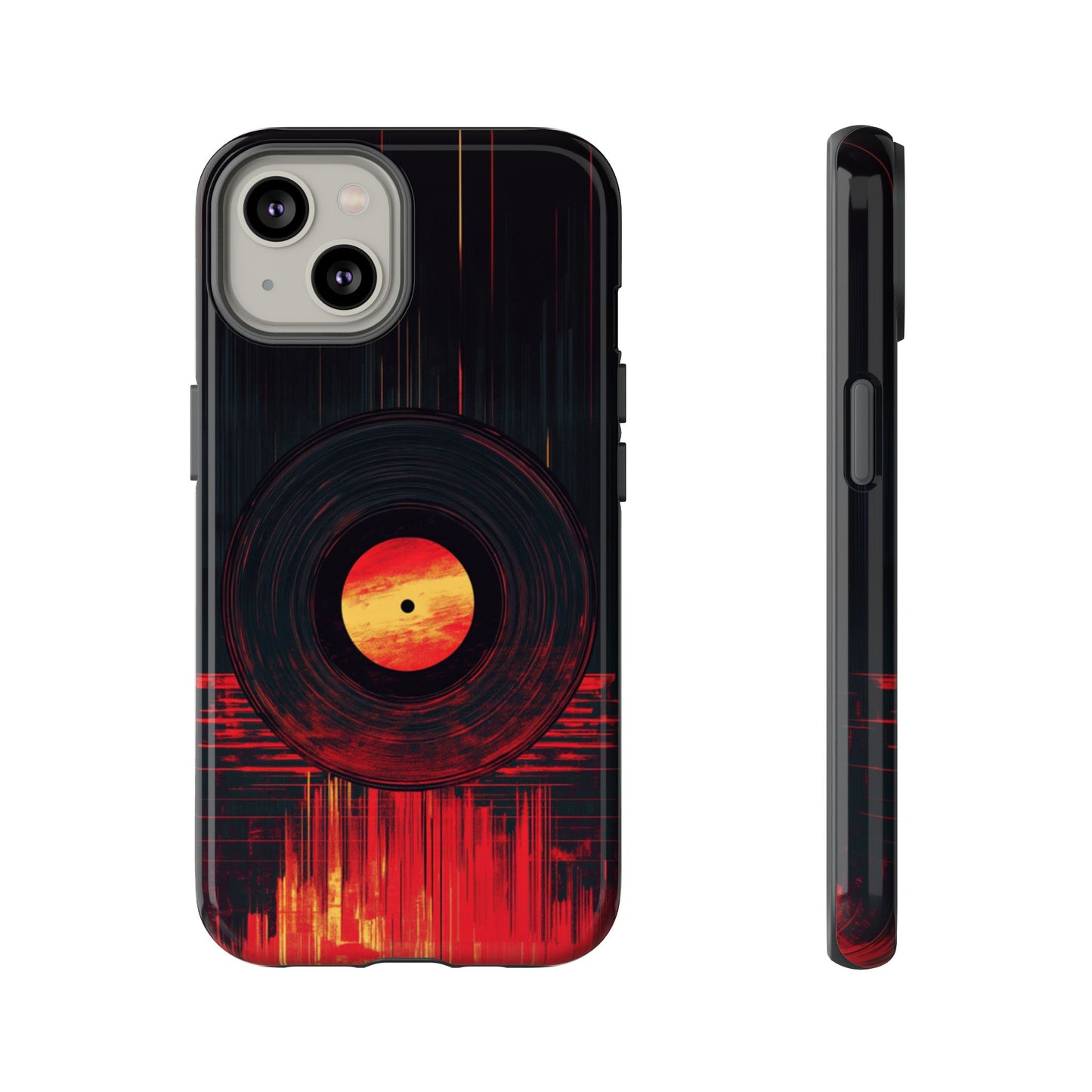 Retro Vinyl Record Phone Case - iPhone, Google Pixel, Samsung Galaxy