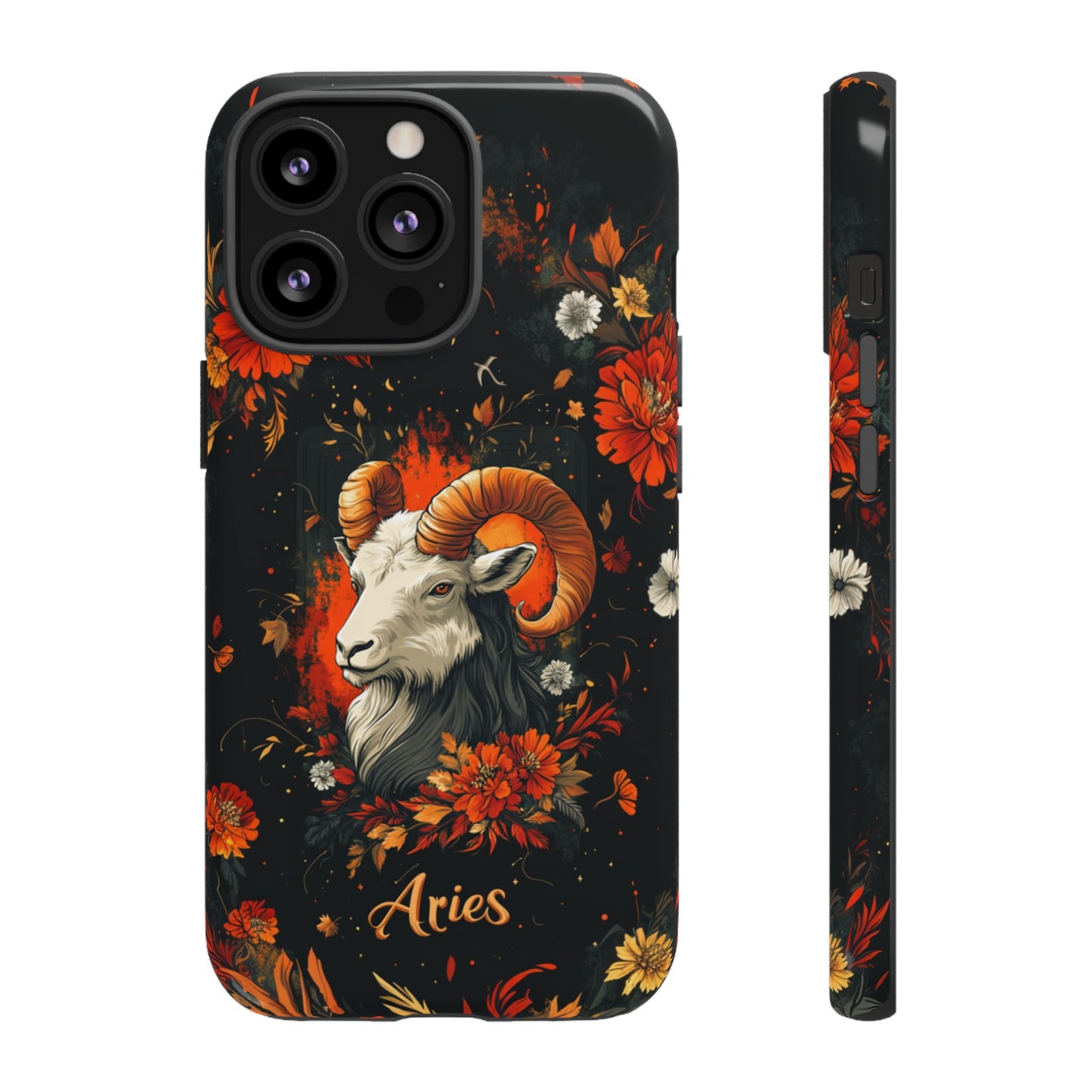 Aries Inferno Bloom Phone Case – iPhone, Google Pixel, Samsung Galaxy