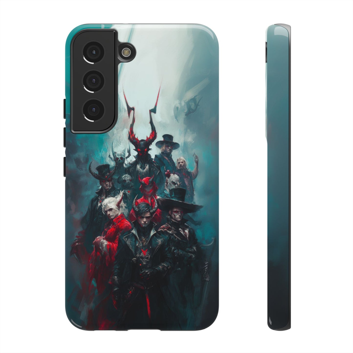 Dark Fantasy Demon Hunters - Tough Samsung Galaxy Case