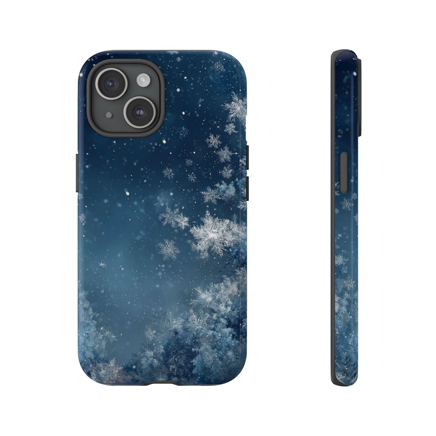 Winter Snowflakes - Tough iPhone Case