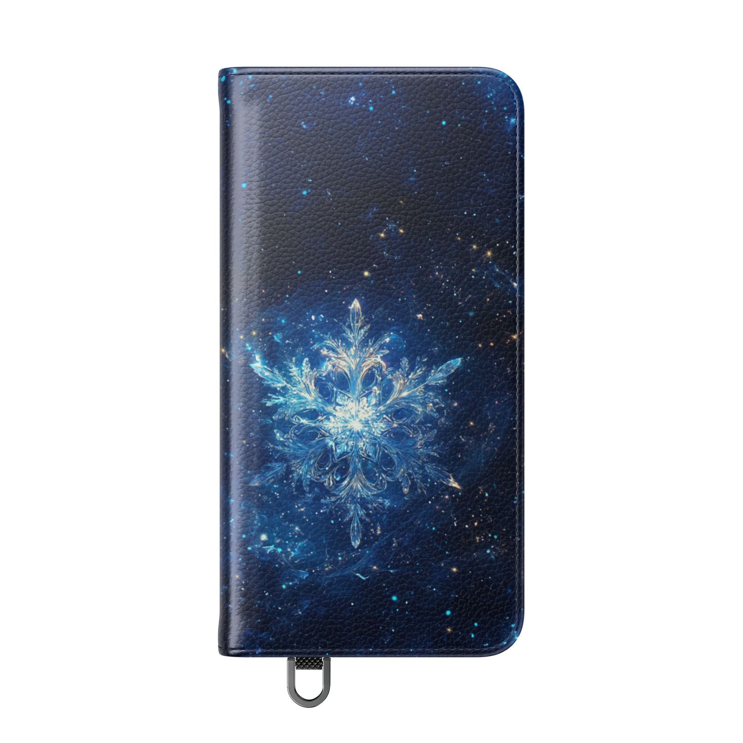 Cosmic Snowflake - Wallet Flip Case