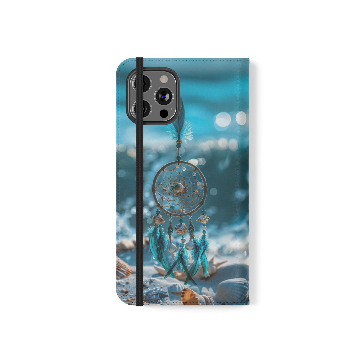 Ocean Beach Dreamcatcher - Wallet Flip Case
