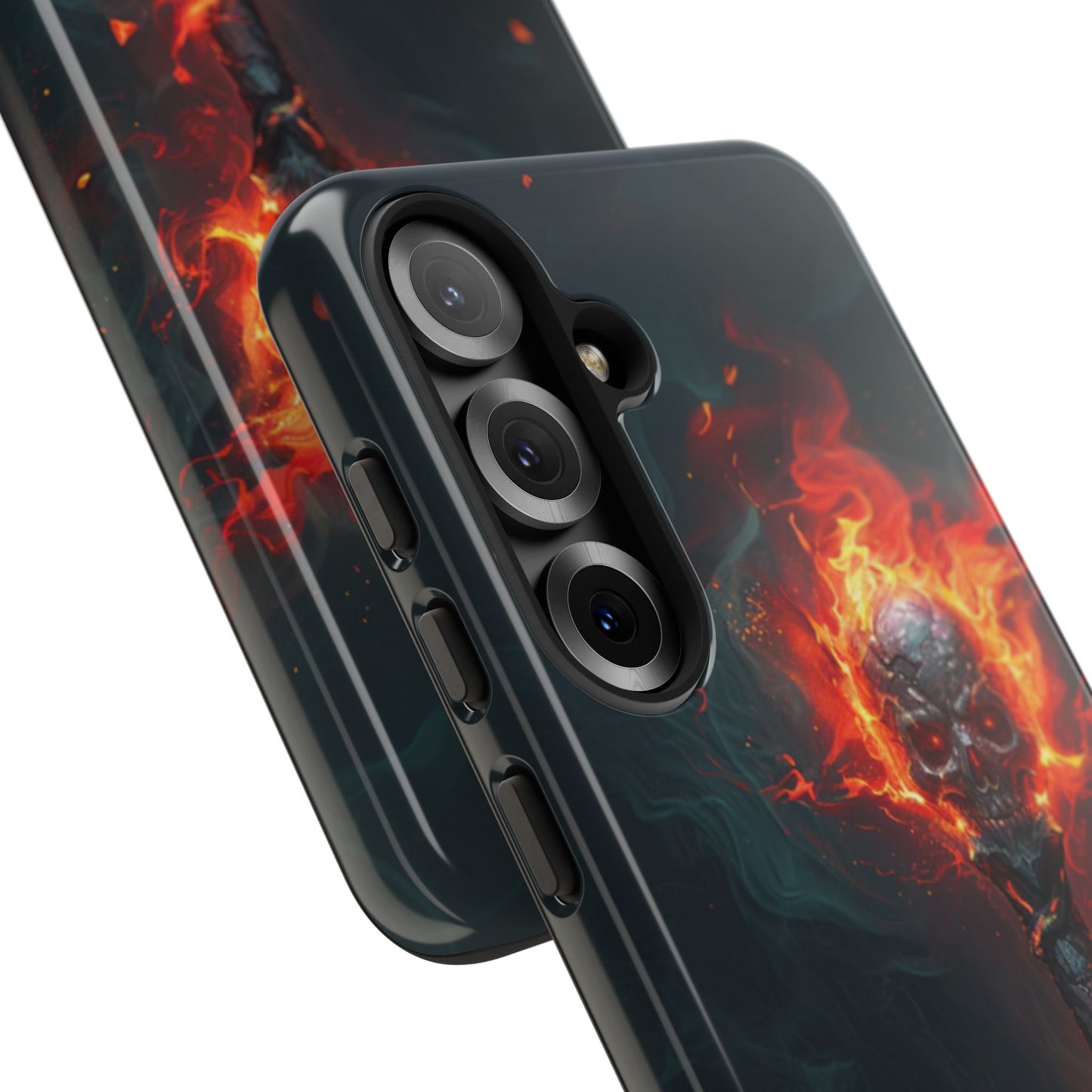 Inferno Skull Staff - Tough Samsung Galaxy Case