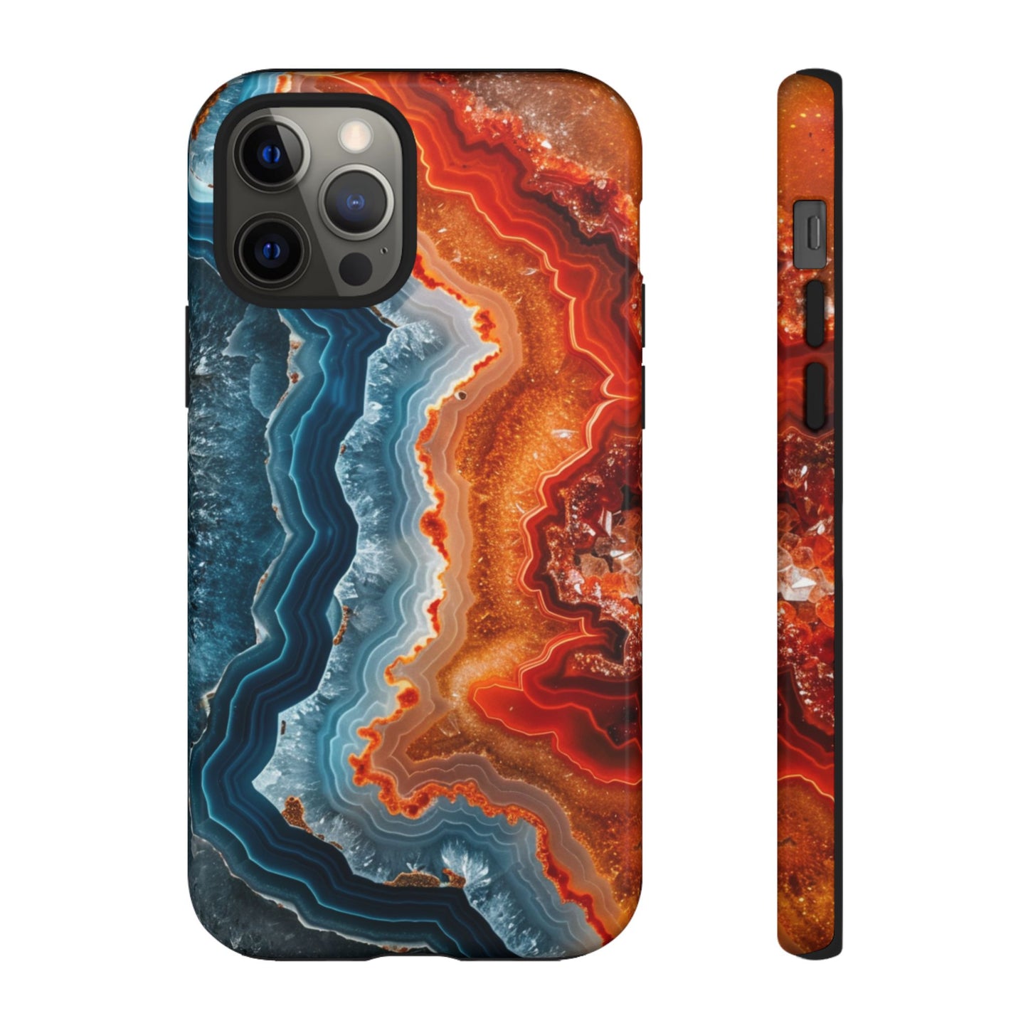 Molten Agate Veins – Tough iPhone Case