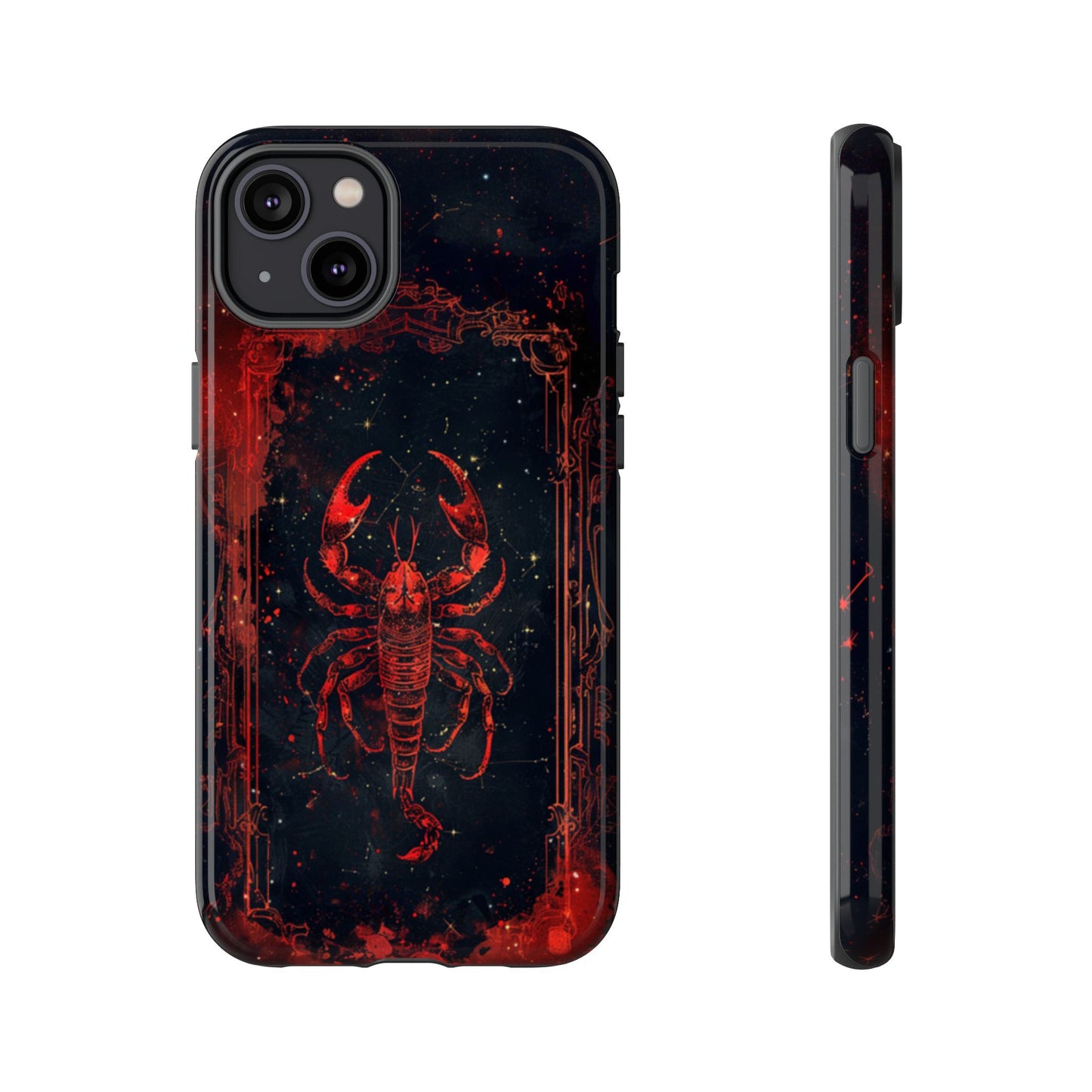 Scorpio Scarlet Nebula – Tough iPhone Case