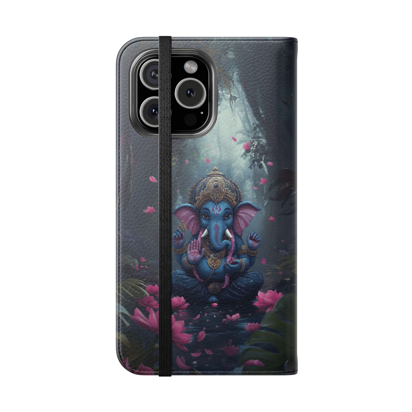 Ganesha Lotus - Wallet Flip Case