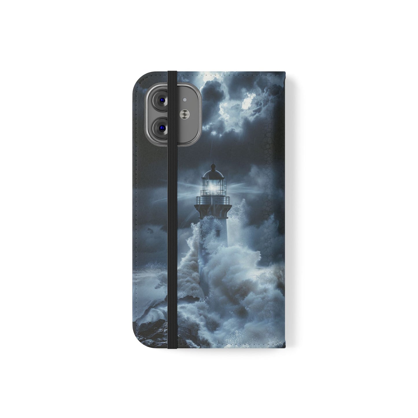 Stormbound Lighthouse - Wallet Flip Case