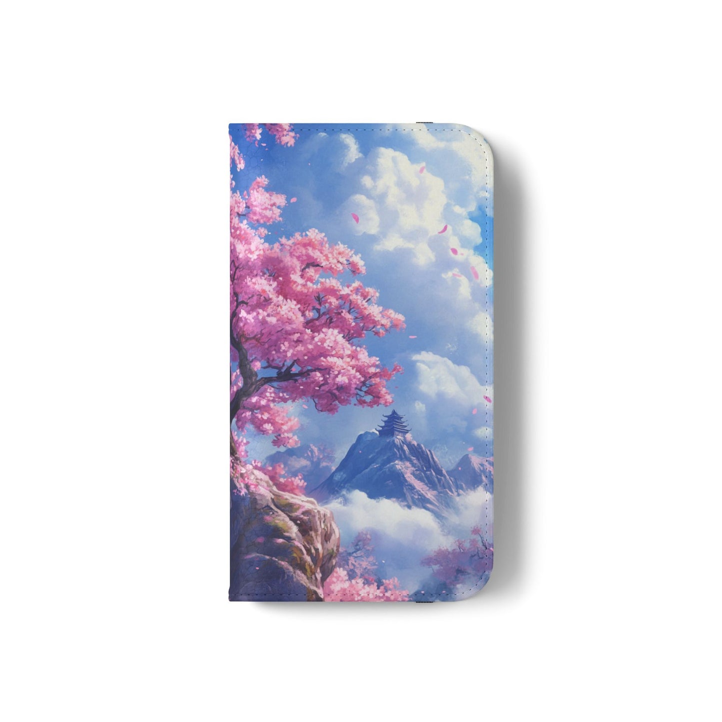 Sakura Sky Temple - Wallet Flip Case