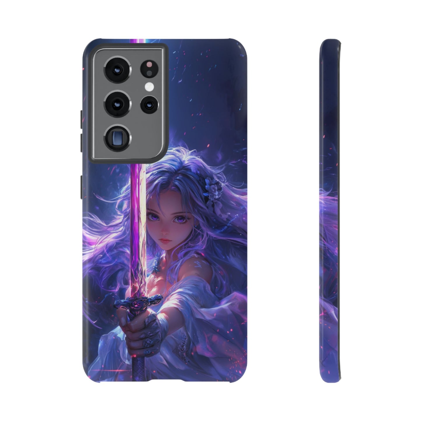Violet Blade Warrior – Tough Samsung Galaxy Case