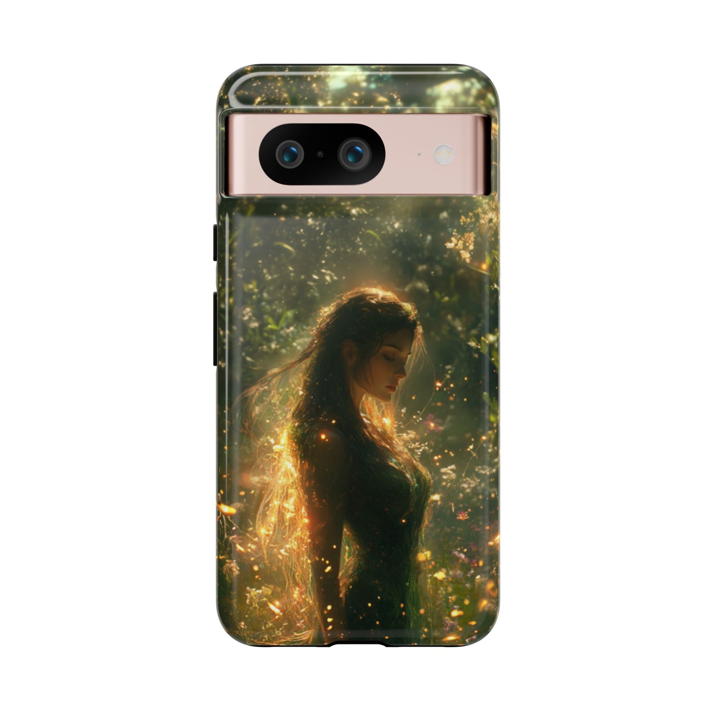 Forest Goddess Golden Light Meadow - Tough Google Pixel Case