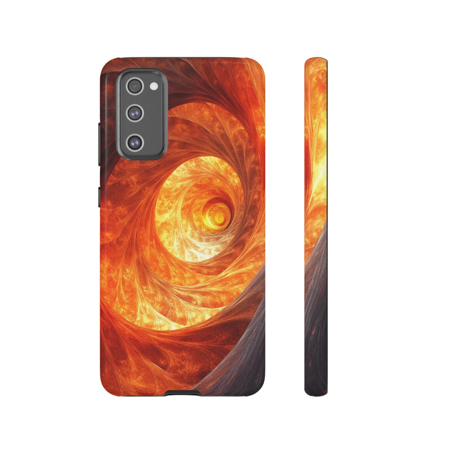 Fire Spiral - Tough Samsung Galaxy Case