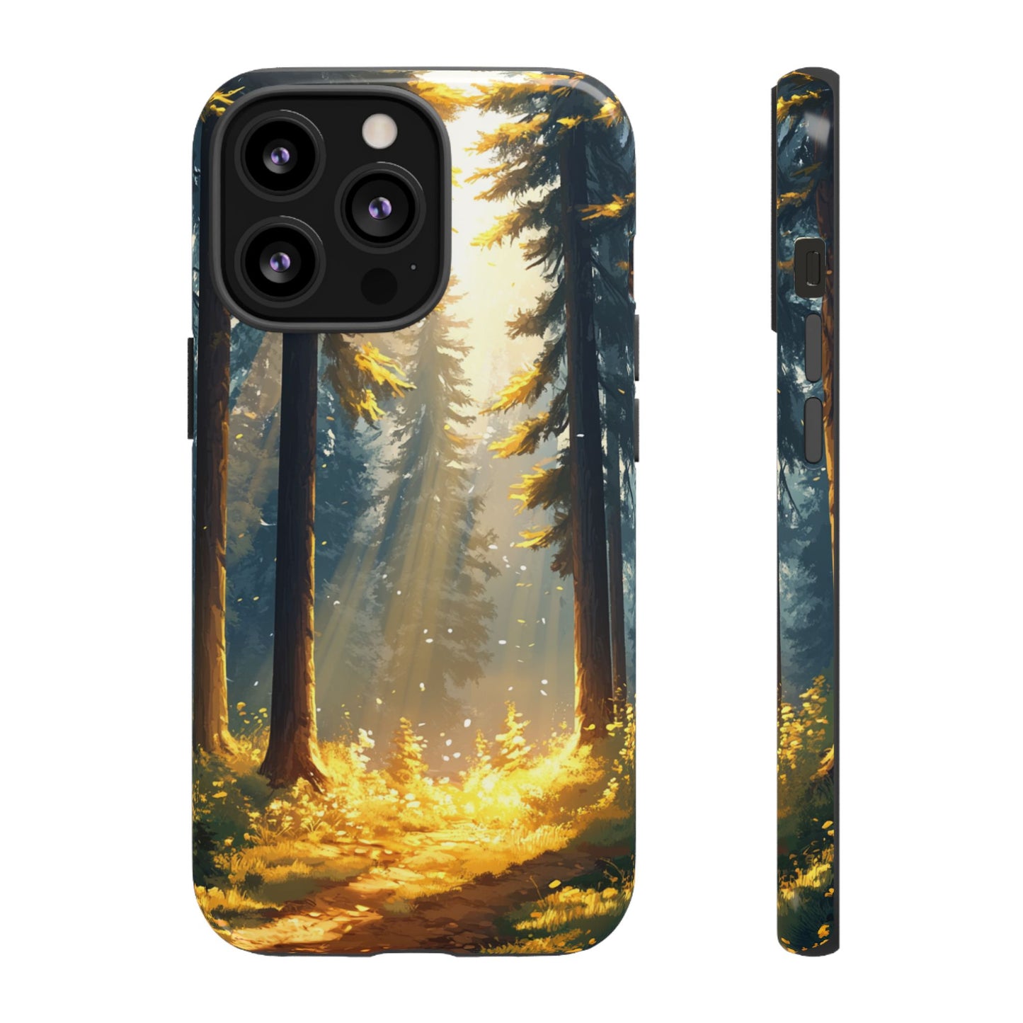 Golden Forest Serenity Phone Case - iPhone, Google Pixel, Samsung Galaxy