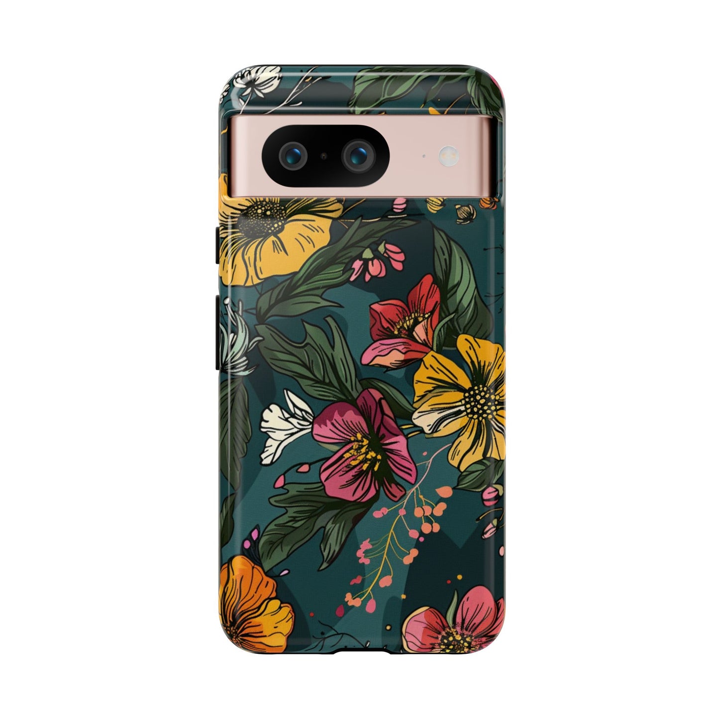 Vintage Floral Bloom – Tough Google Pixel Case